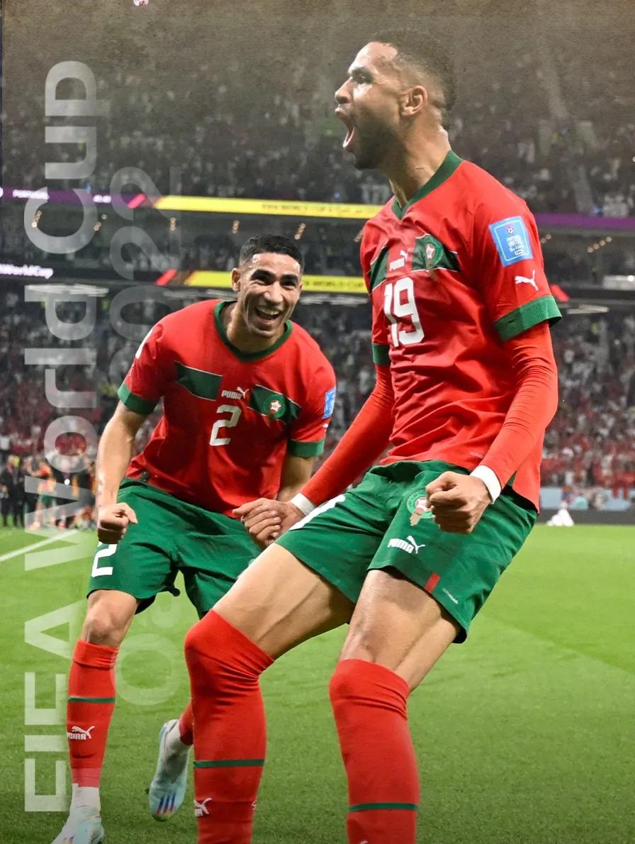 2022年世界杯摩洛哥国家队（世界杯，北非雄狮摩洛哥队野心勃勃，来势汹汹，打进决赛指日可待）-趣拿体育