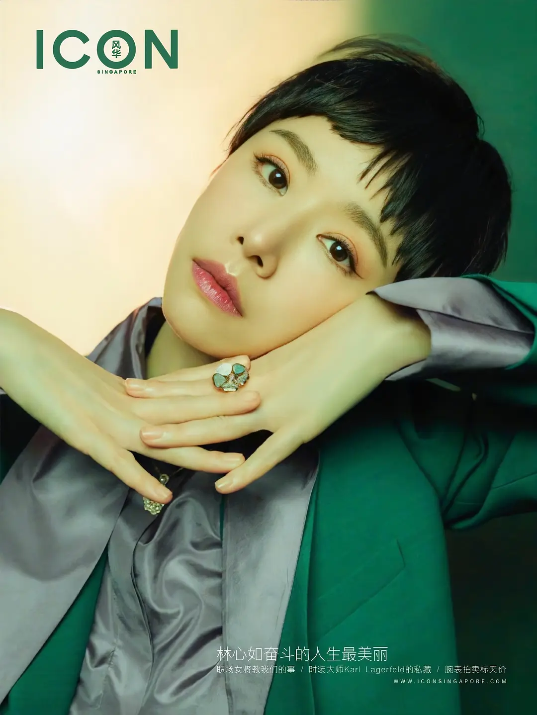 明星换发型像换头?林心如剪狗啃刘海变年轻,赵丽颖烫头撞脸景甜