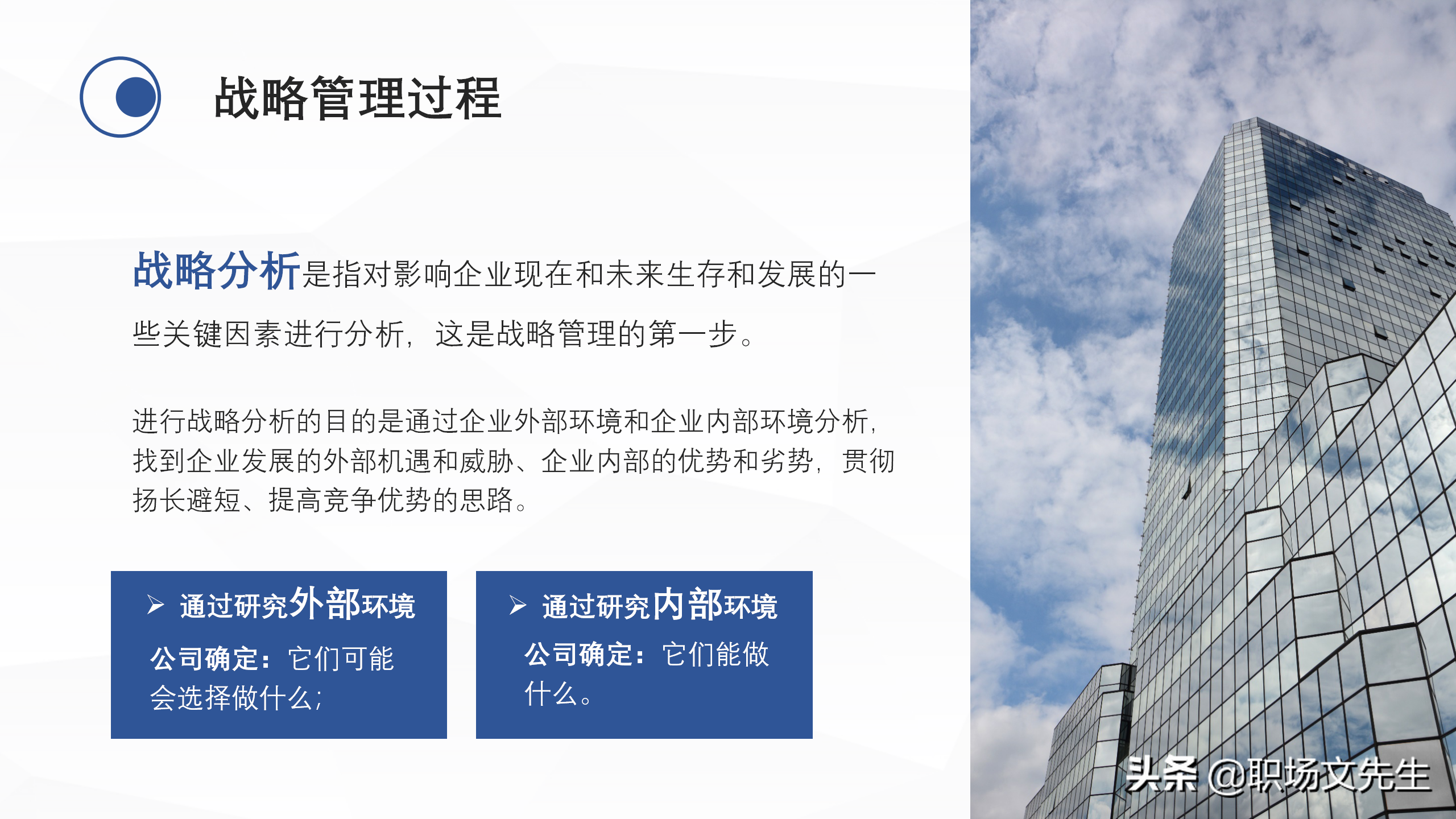 企业中高层领导培训教材，38页企业战略管理培训，战略管理过程