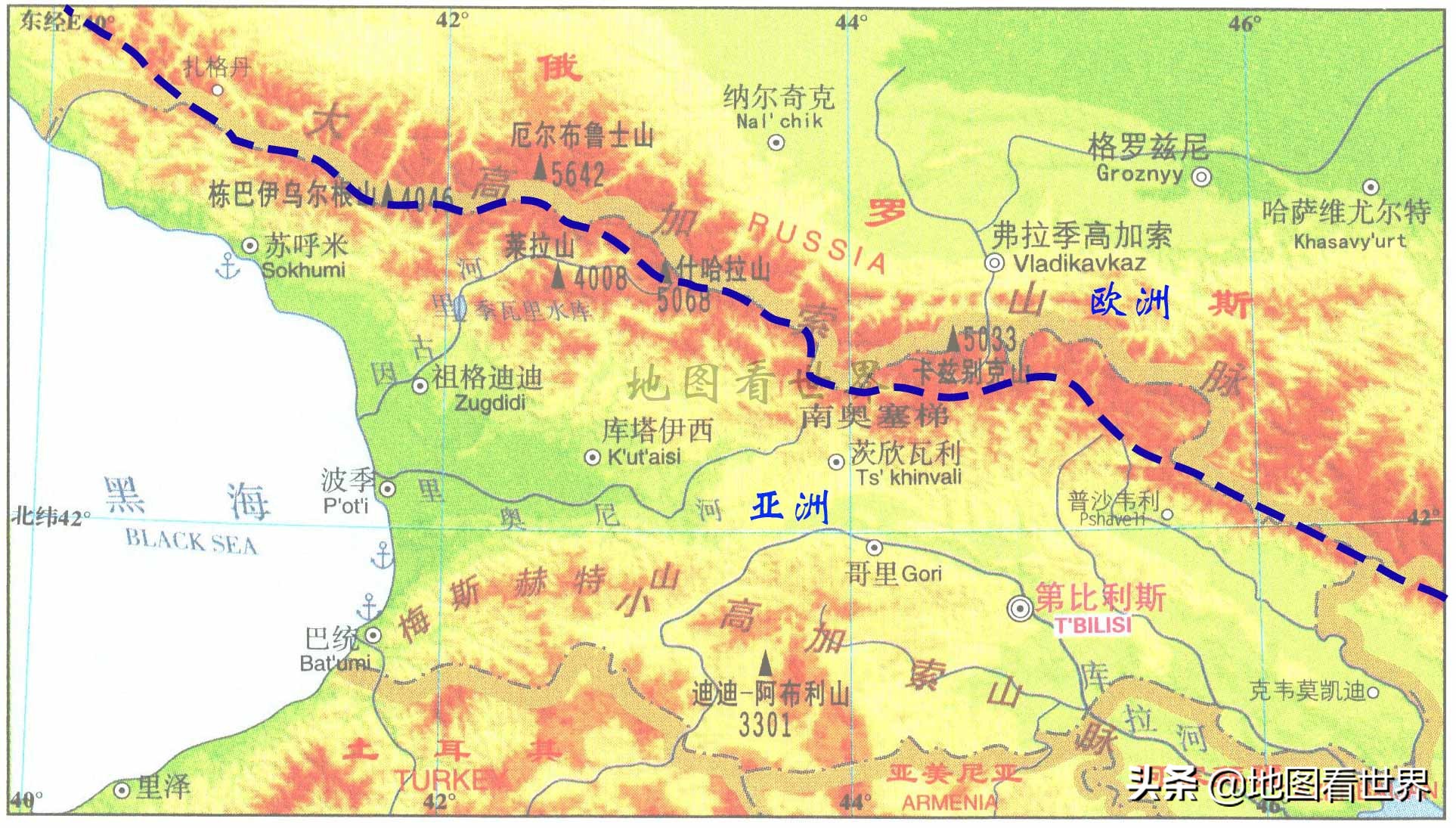 西欧包括哪些国家(国家趣谈18：跨洲国家地图——法国地跨五大洲，英国地跨六大洲)