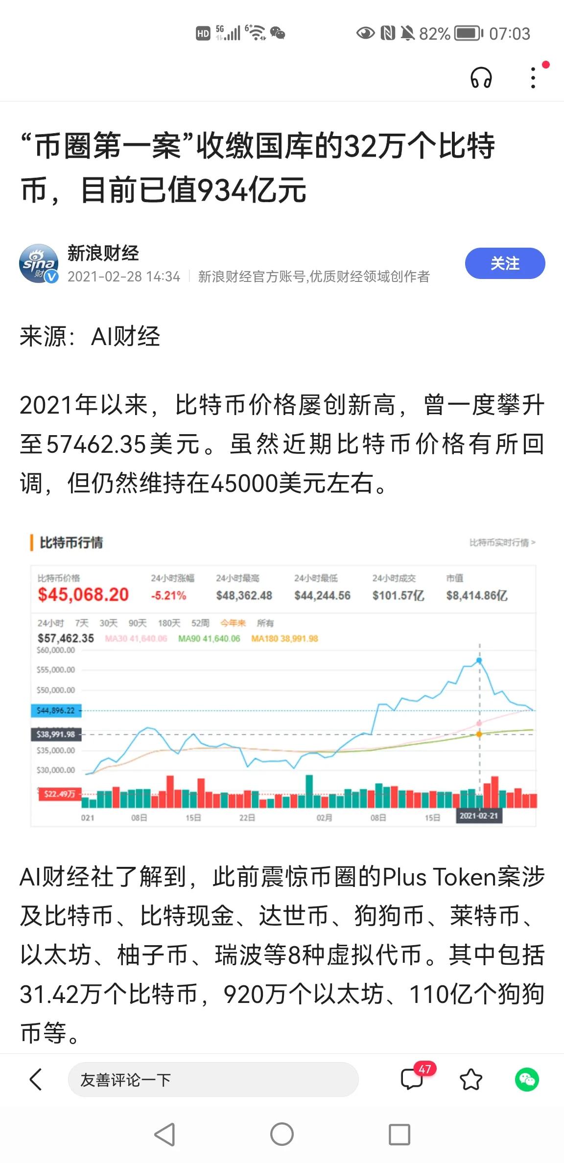 国库收缴比特币