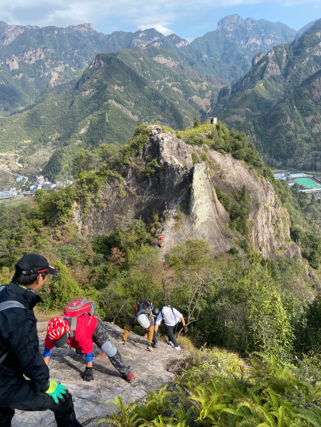 仞之舞一一 永嘉十二峰穿越