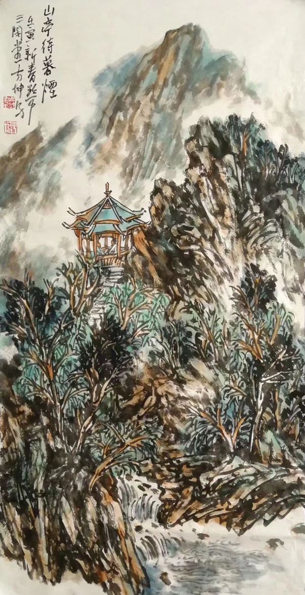 大气雄浑 随意率真——实力派著名画家方坤作品欣赏