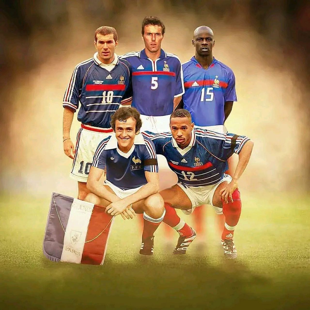 法国球员中进球数并列最多(顶级黑白配：法国足球历史最佳阵容，骄傲的高卢雄鸡)