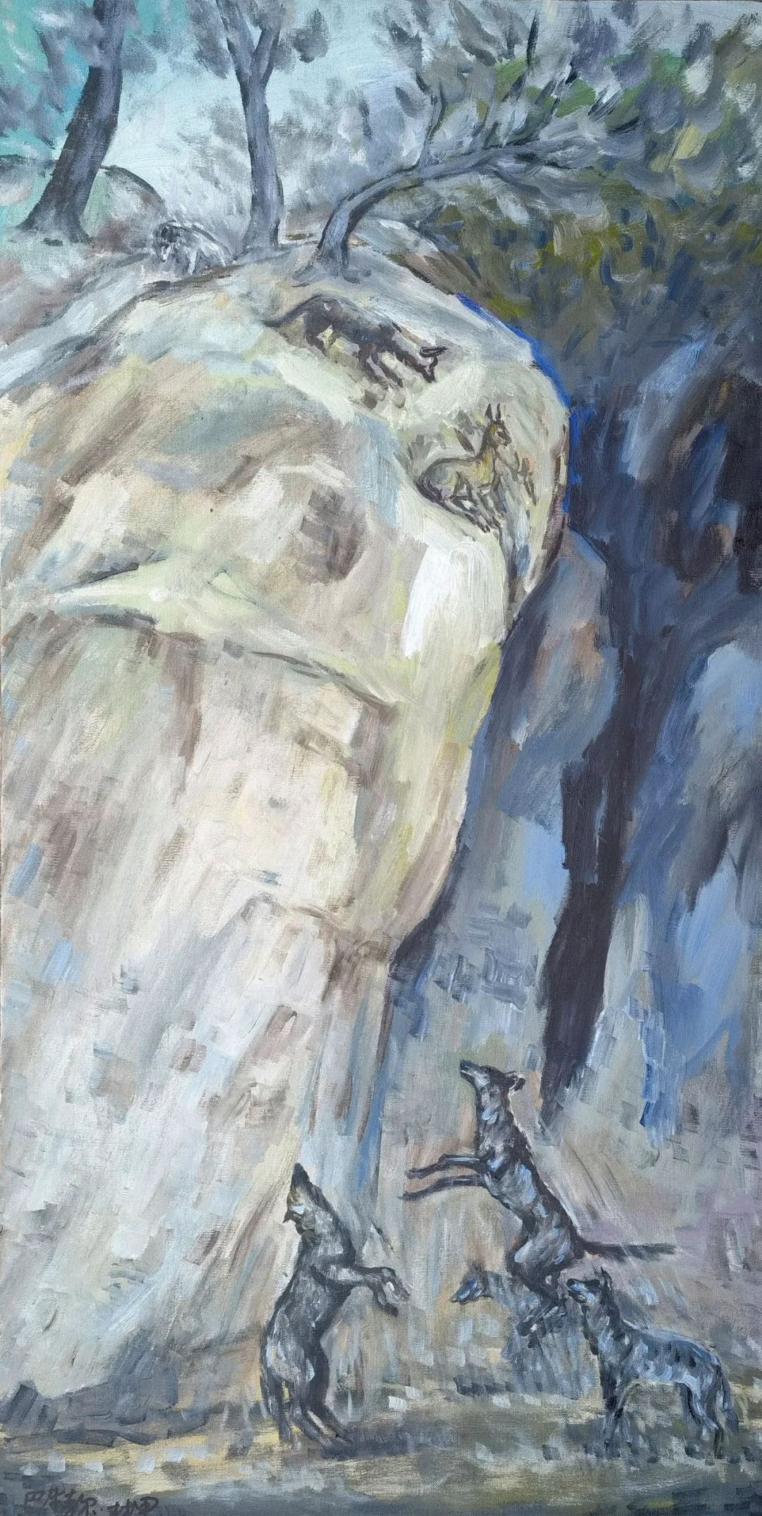 「收藏推荐」新时代艺术逐梦者巴特尔林甲作品展