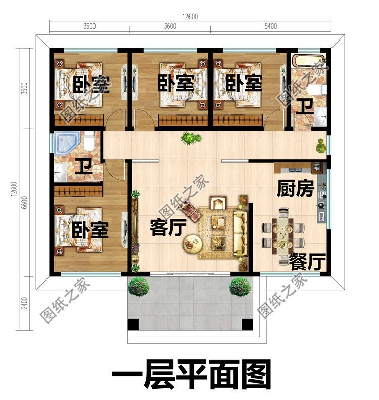 农村一层自建房，造价15w，成本不高，人人都能建