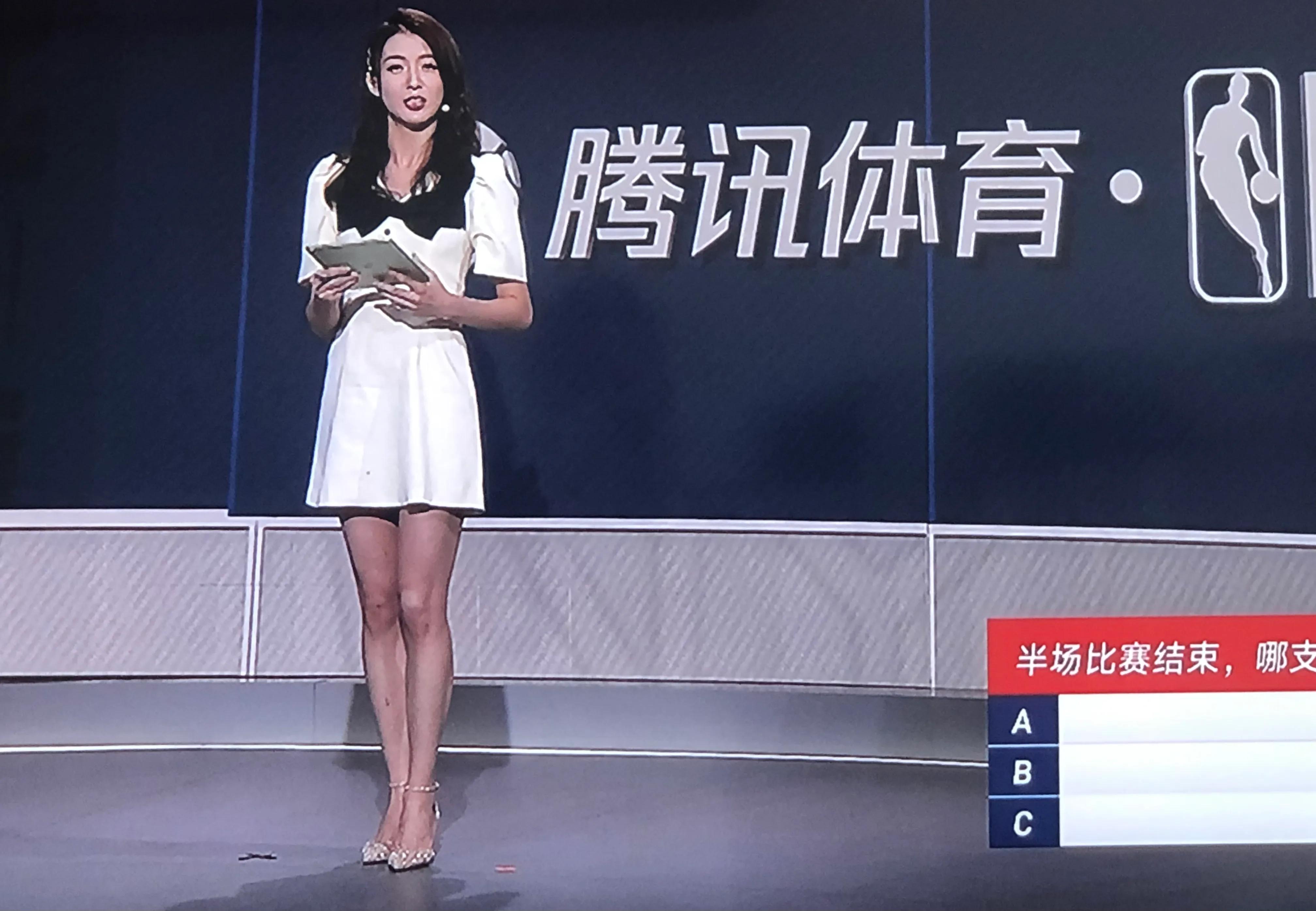 腾讯nba女主播合照图片