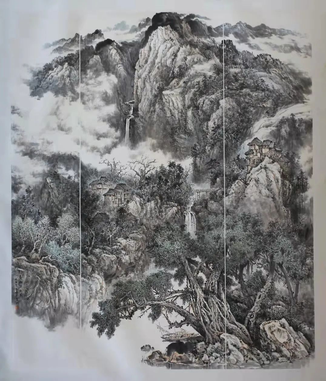 墨映山川——读陈桂南山水画