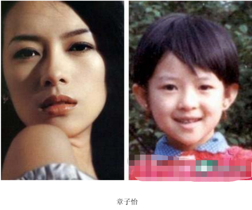 娱乐圈的美女明星，小时候是什么样子呢？
