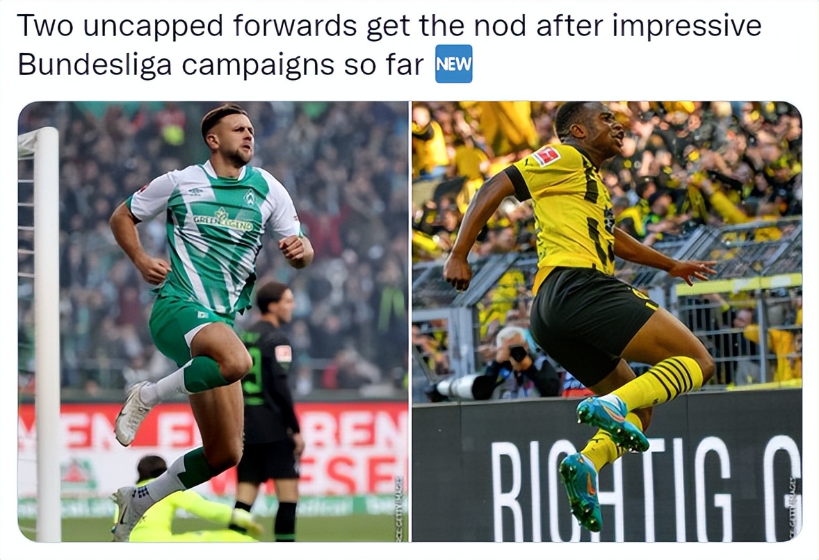 世界杯德国足球队队员名单（德国队公布26人世界杯名单！两位锋线新人首次入选国家队）