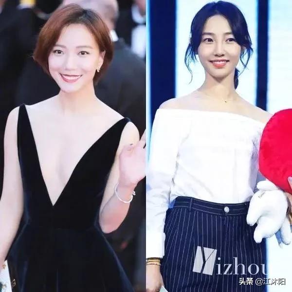 白百何与王珞丹对比照