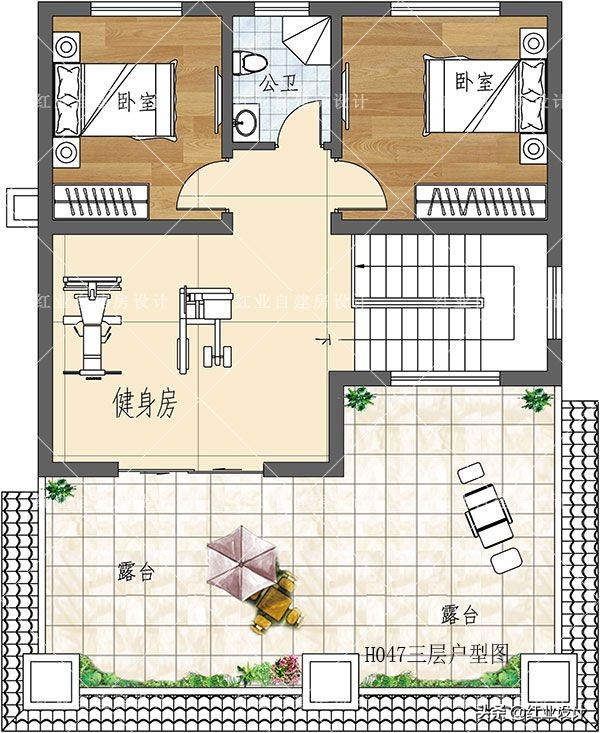 回农村自建房，怎能没有大堂屋？推荐5套图纸总有一套适合你