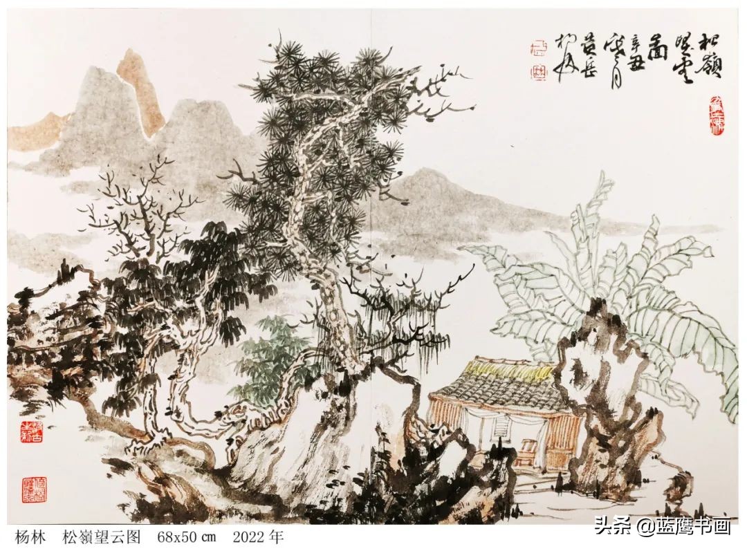 丹青不知老将至，富贵于我如浮云——著名画家杨林“观古亭”小记