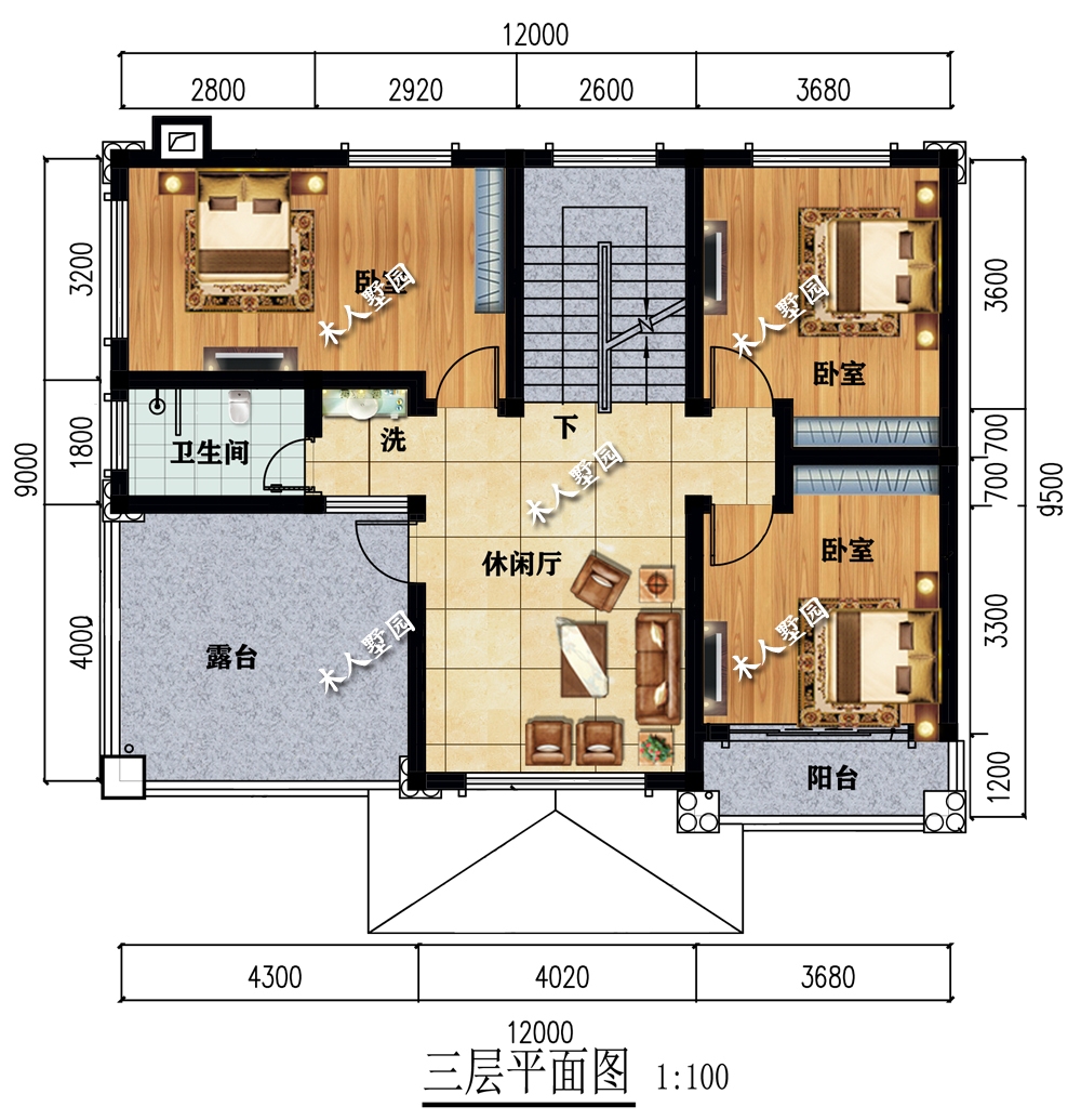 121平农村建房案例，9间卧室更实用，计划造价30万，爸妈说：两倍