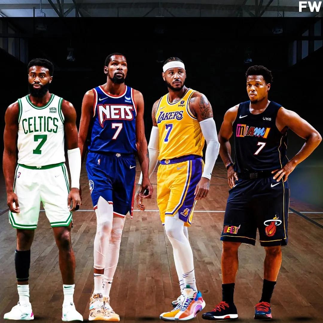 凯尔特人46号是谁(现役身穿7号球衣最强的4名球员,安东尼第几)