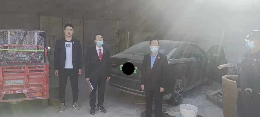 西安临潼法院：一波三折！执行局协助兄弟法院成功扣押车辆