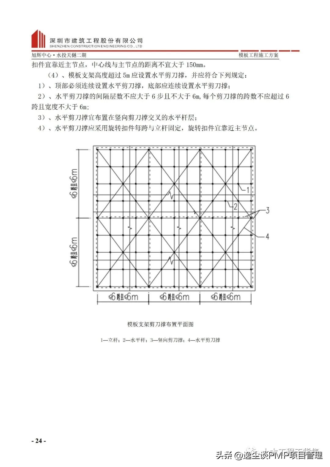 扣件式钢管高大模板施工方案（含CAD图），可下载