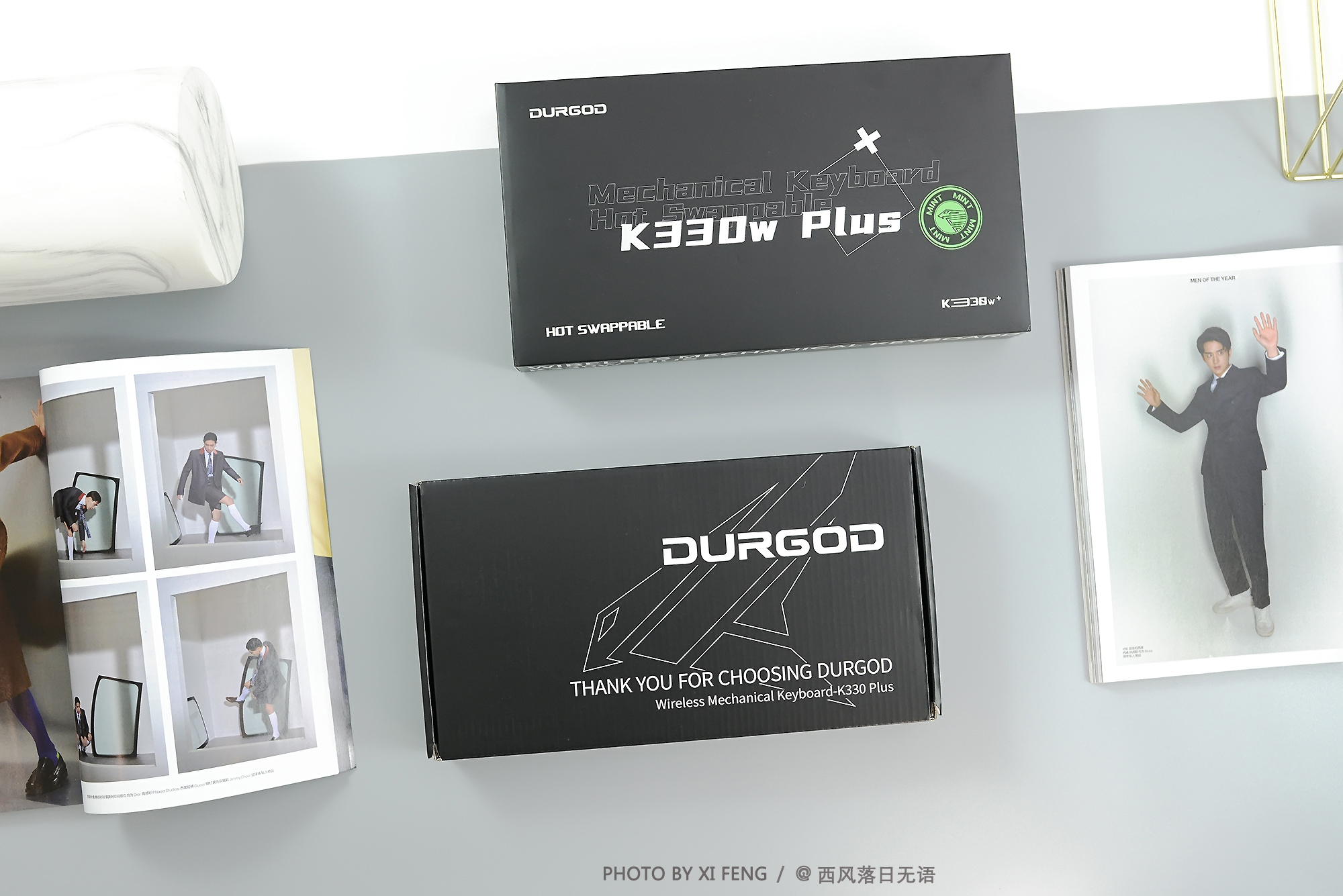 老男孩的快乐，就是这么简单：杜伽K330W Plus，客制化键盘美滋滋