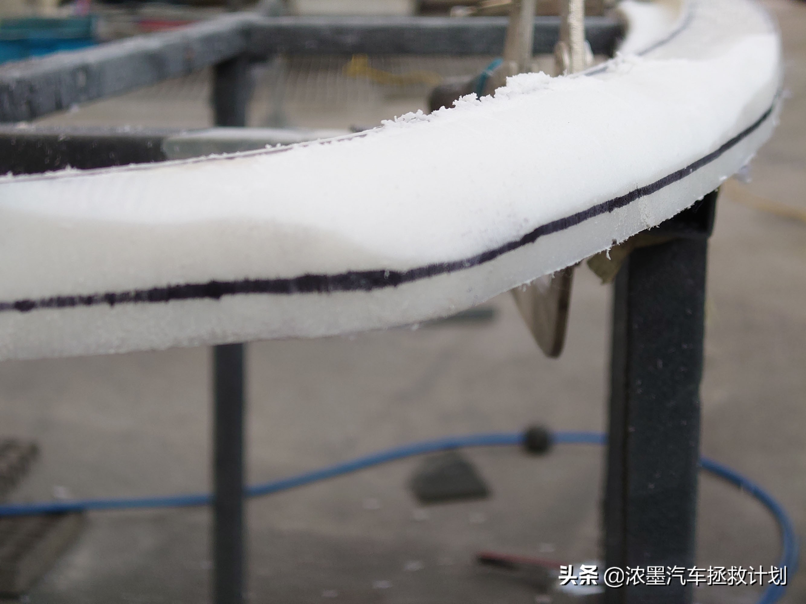 致臻经典｜修复一台顶级的法拉利512TR，前铲手工制作的小节呈现