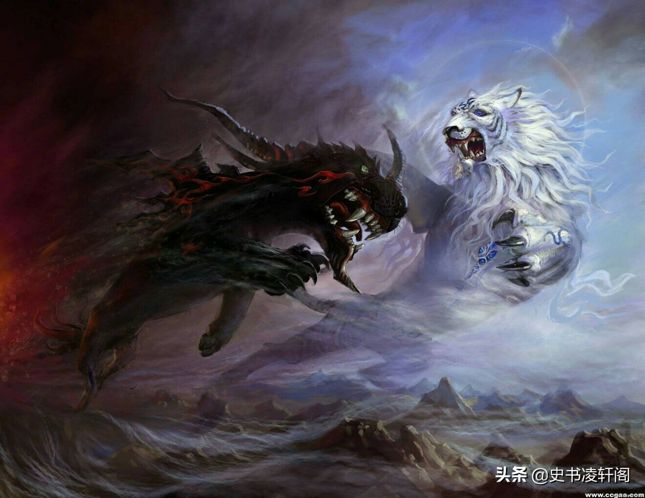 罵人的十大神獸（古代神話中的九大兇獸，犼創造了四個僵尸王，鯤鵬以龍為食）