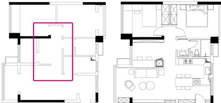 看完走廊这6个改造“妙计”，小家多个衣帽间，书房完全不是问题