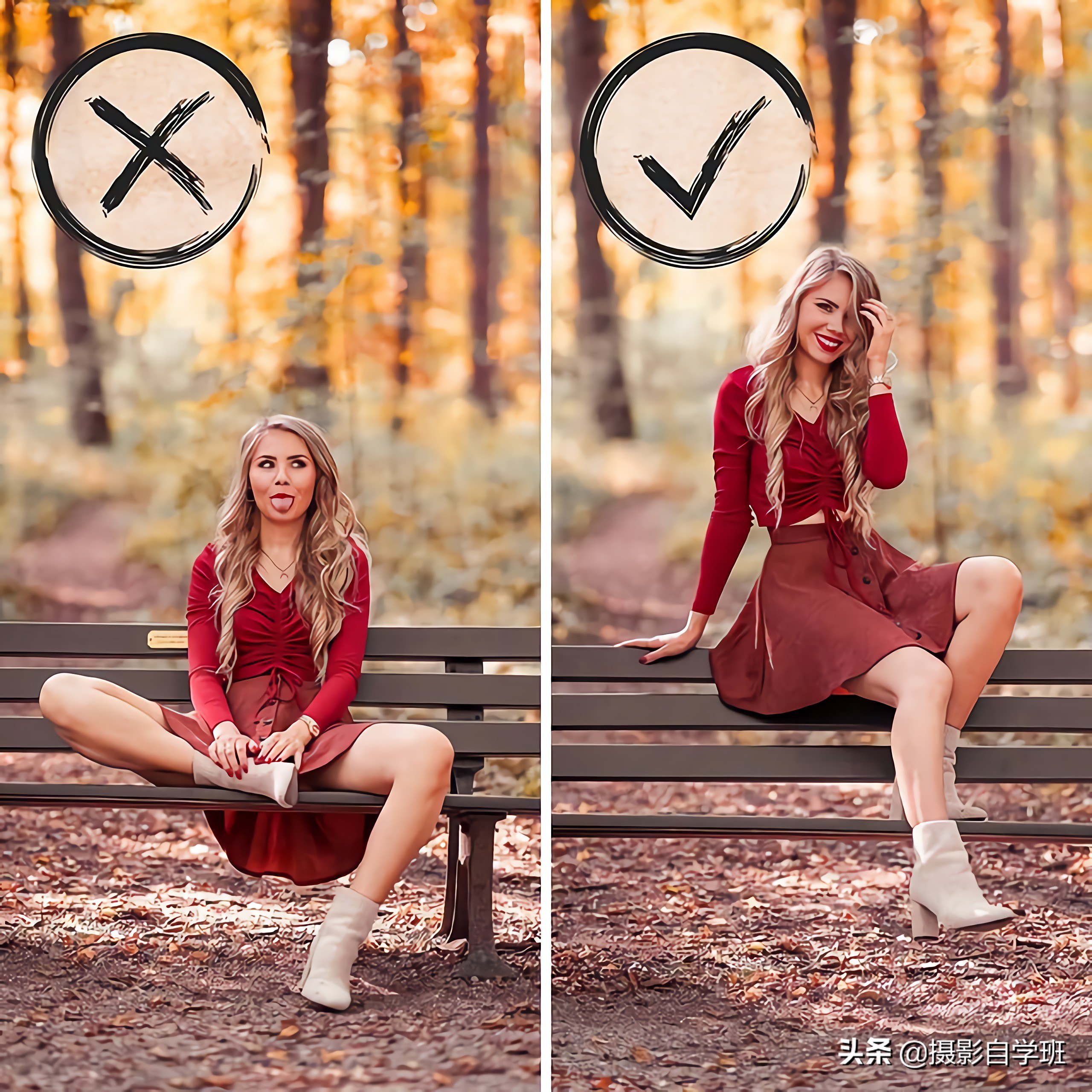 摄影摆姿不好看，没有好表情怎么办？这22组照片教会你