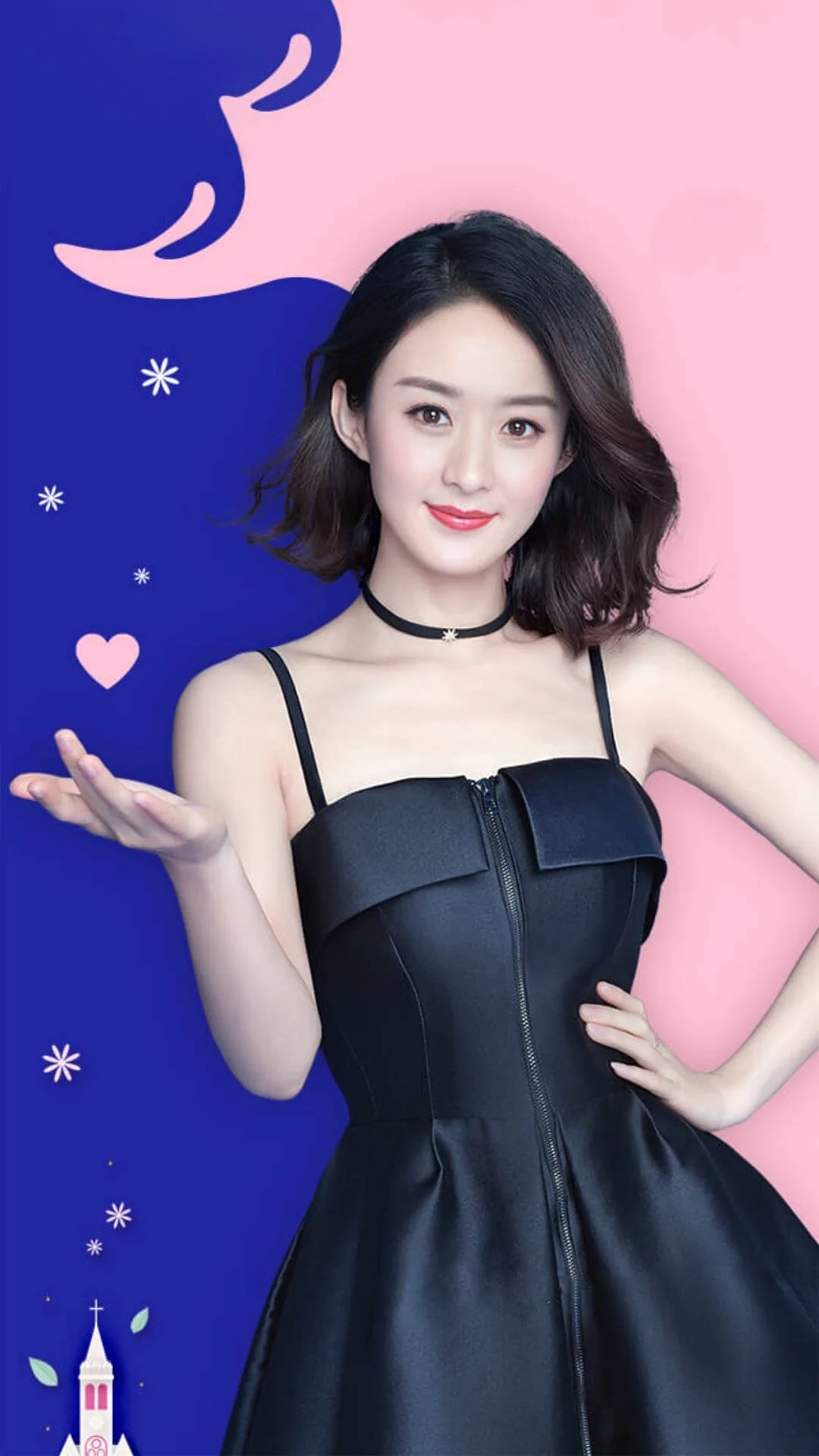 赵丽颖颖宝全屏手机高清壁纸，女明星壁纸原图下载