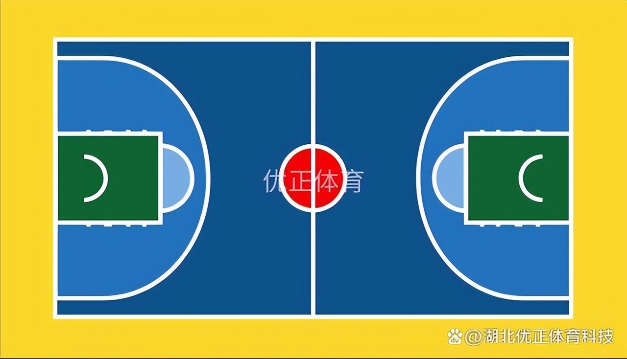 篮球场标准尺寸图解析，国家标准篮球场尺寸和面积详解？