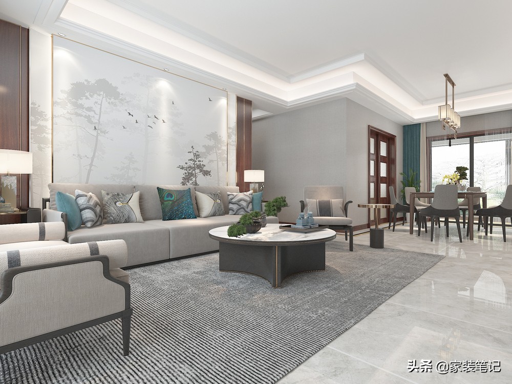 北京夫妻160㎡中式风，装修特别舒适，让人赏心悦目，高级又简约