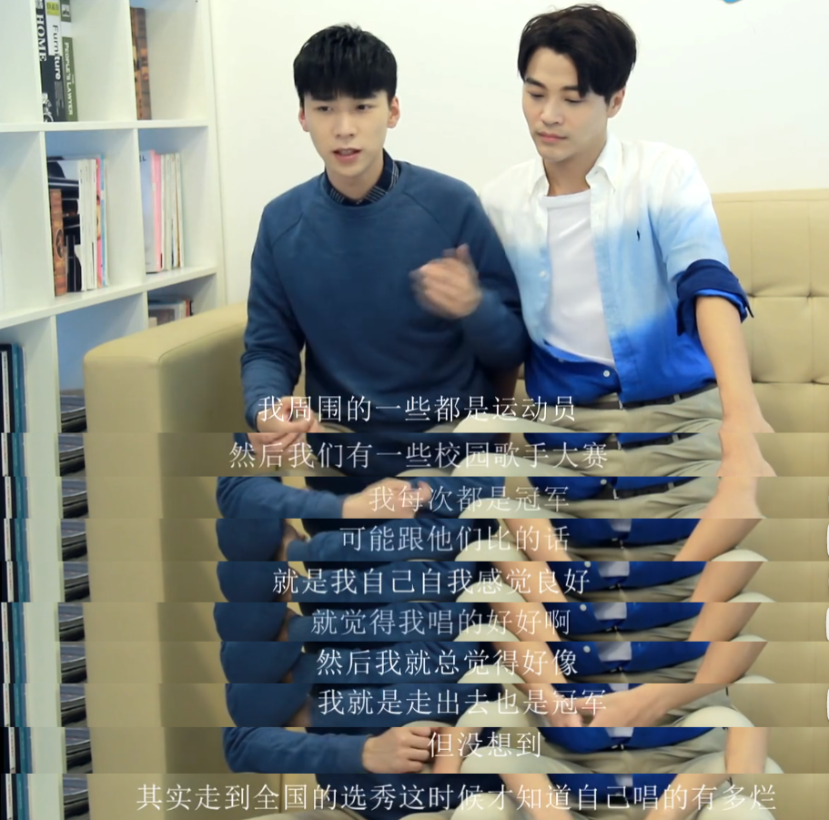 和马龙曾是省队队友，参加13届《快男》出道，后拍戏当上男一号