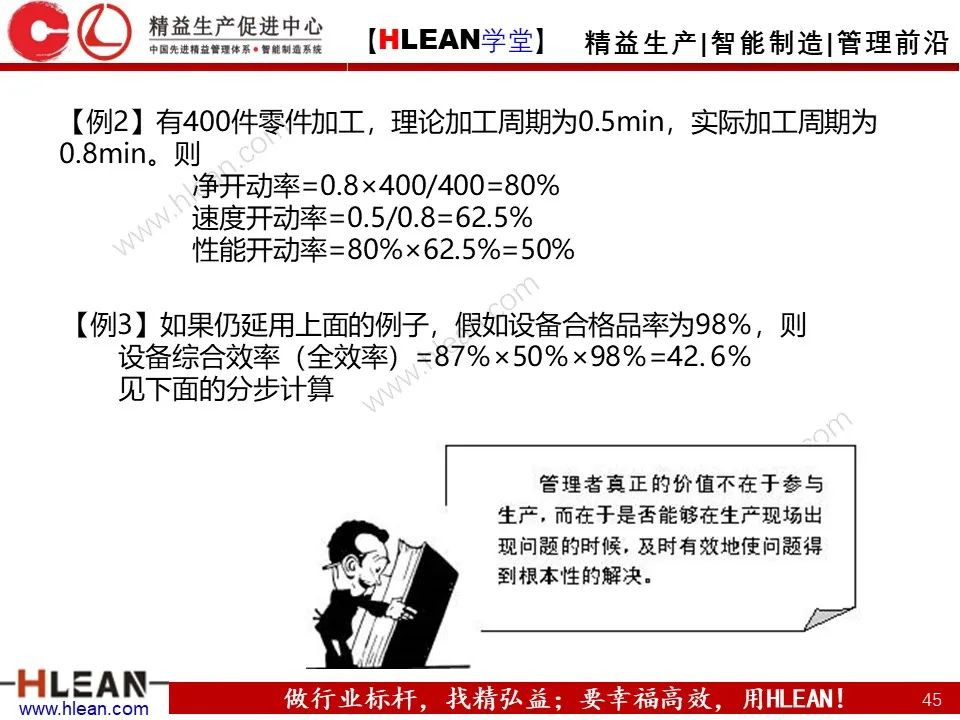 「精益学堂」TPM设备管理知识（下篇）