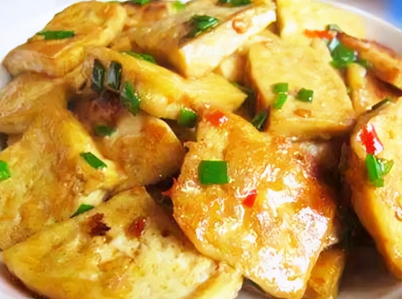 图片[1]-【蒜香豆腐】做法步骤图  好吃到停不下来-起舞食谱网