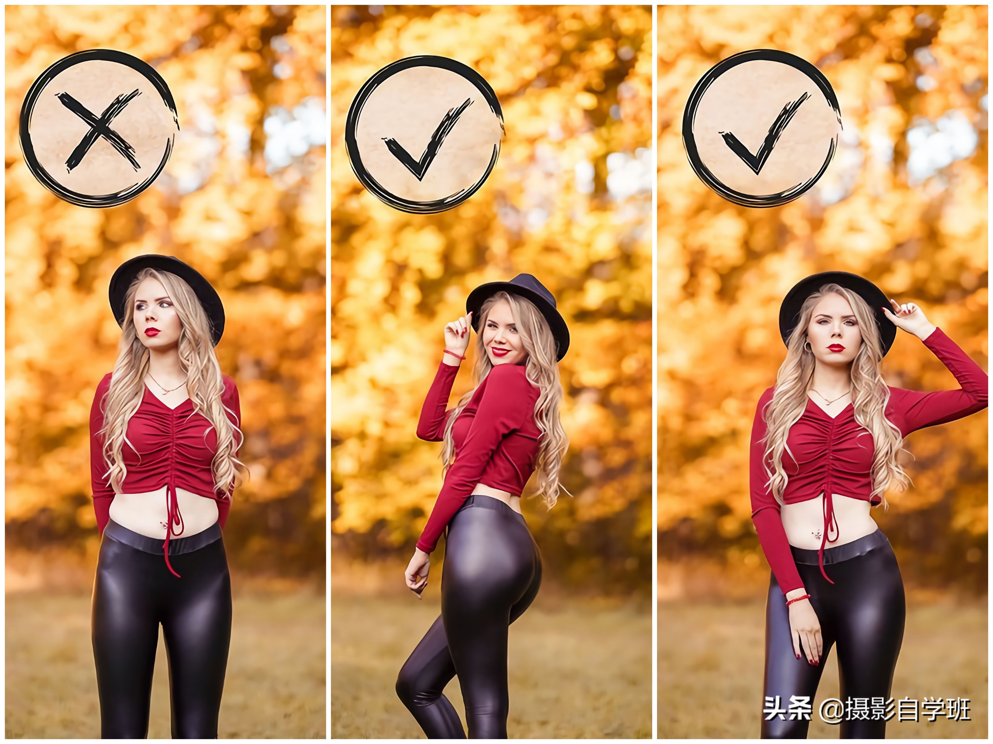 摄影摆姿不好看，没有好表情怎么办？这22组照片教会你