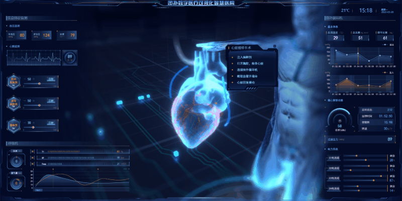 数字孪生智慧医院：构建三维医疗管控系统