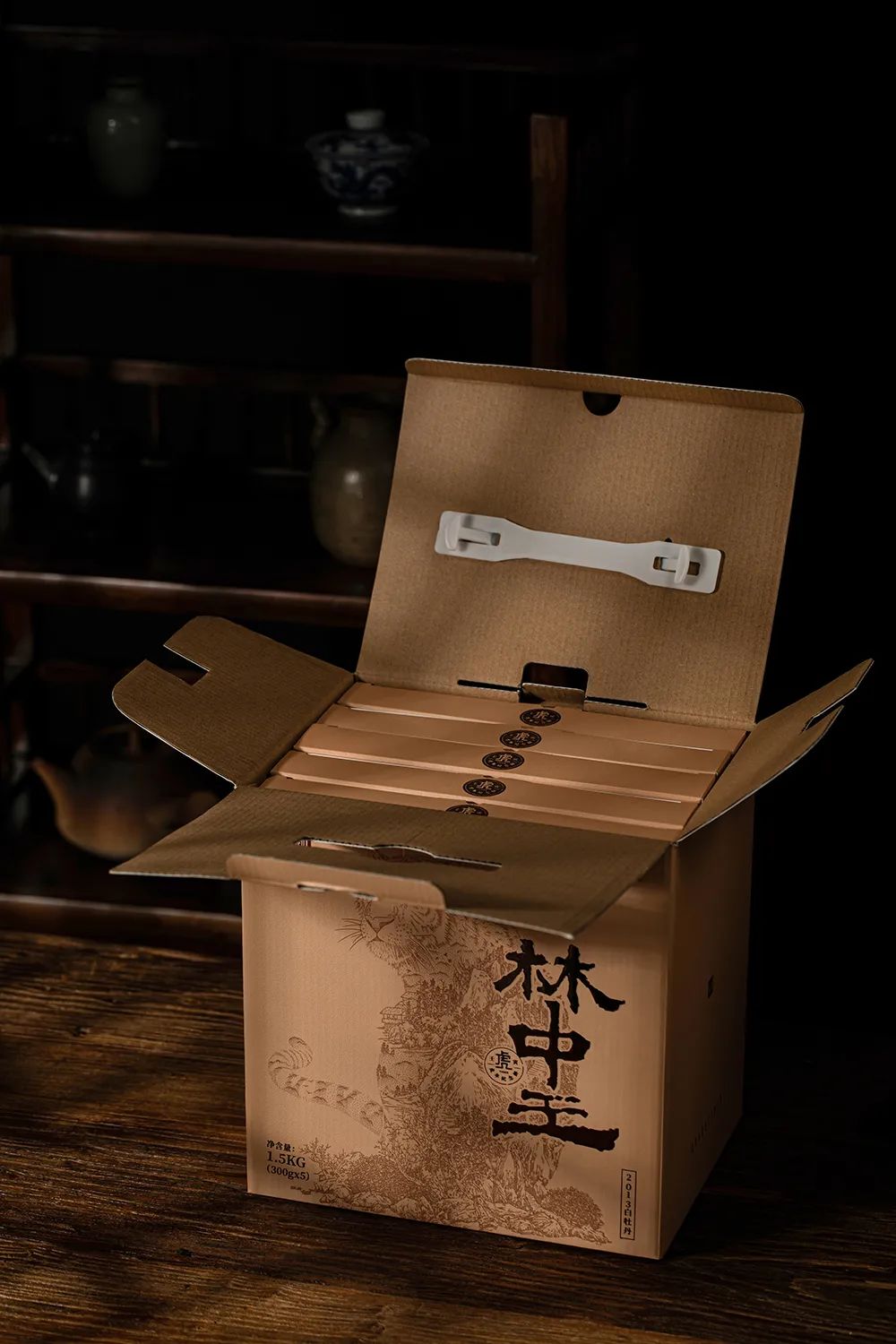 简约高档茶叶礼盒包装设计案例分享！这质感没得说
