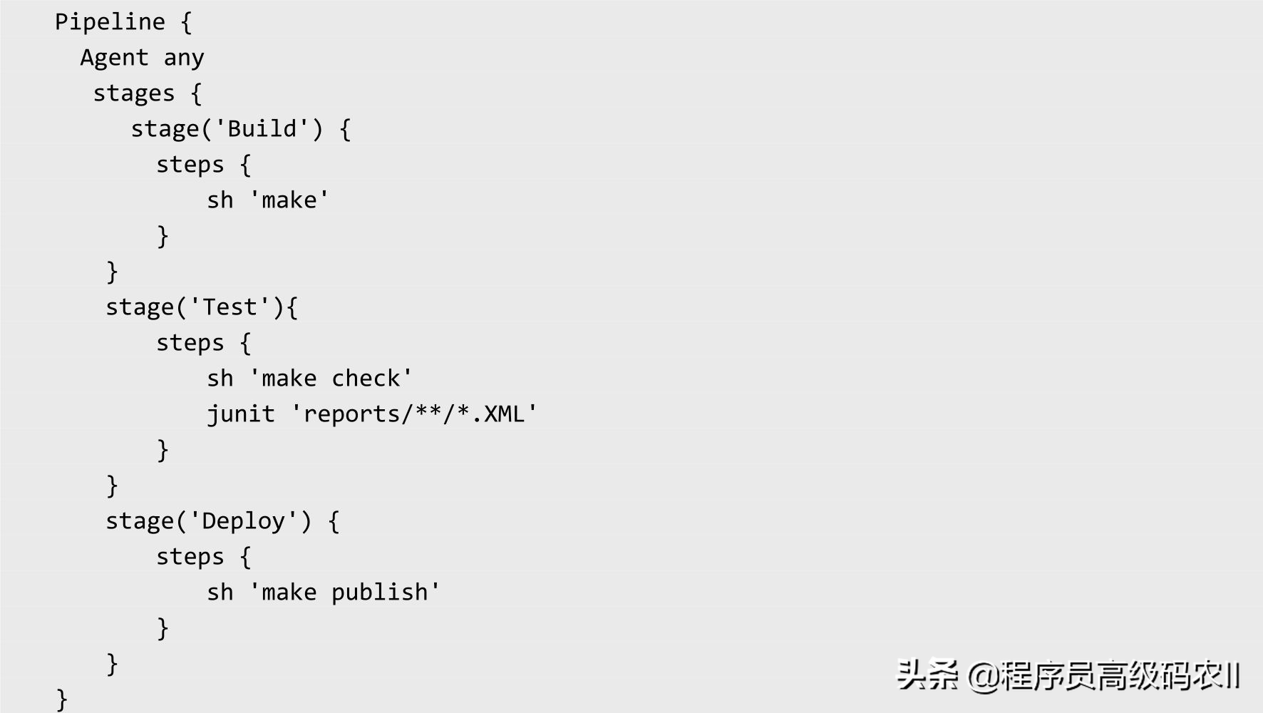 24岁秃头程序员教你微服务交付下如何持续集成交付，学不会砍我