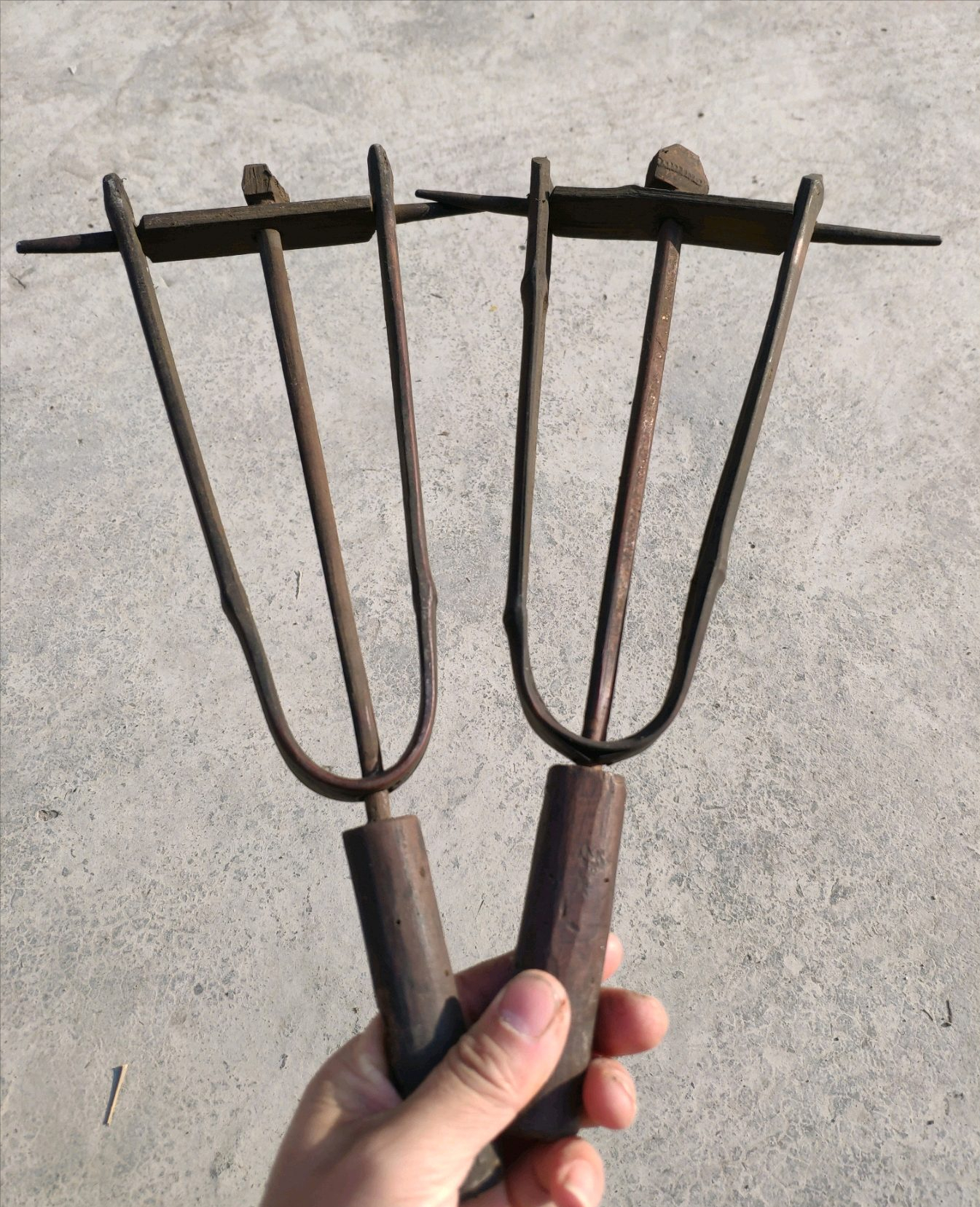 第六种老物件 搓绳工具