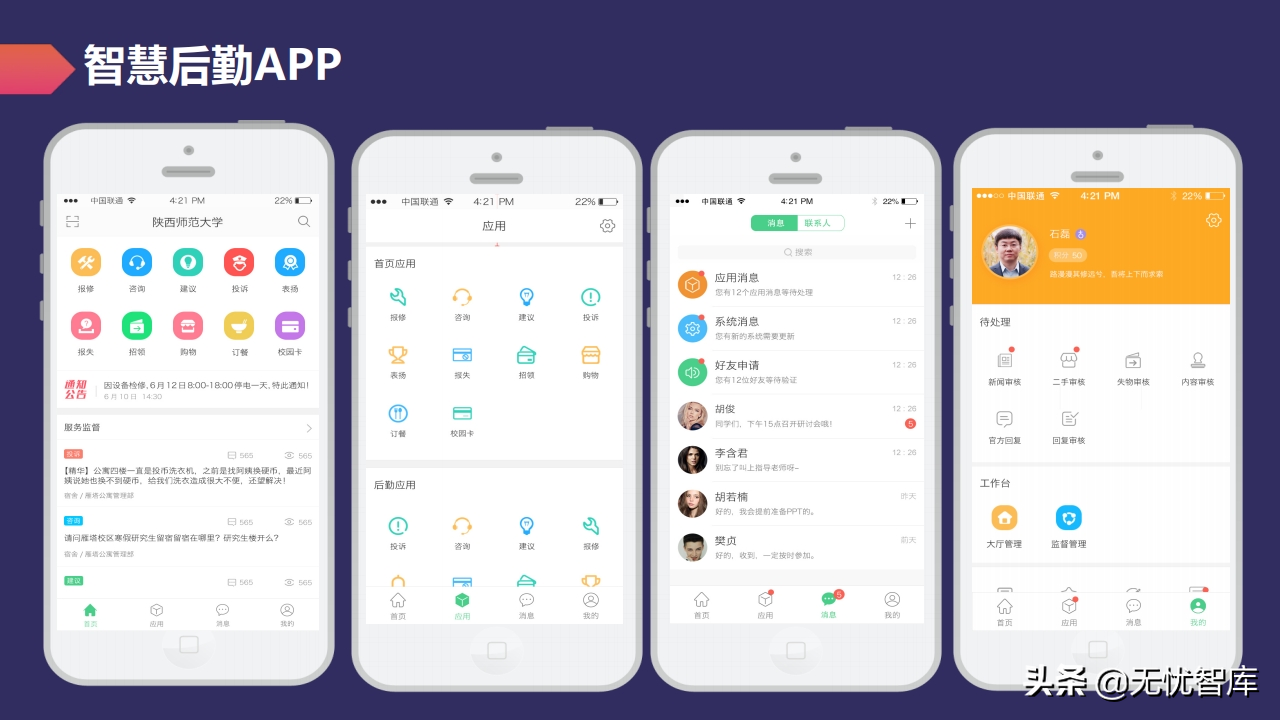 以人为本 创新驱动构建未来校园智慧后勤云平台（附PPT全文）