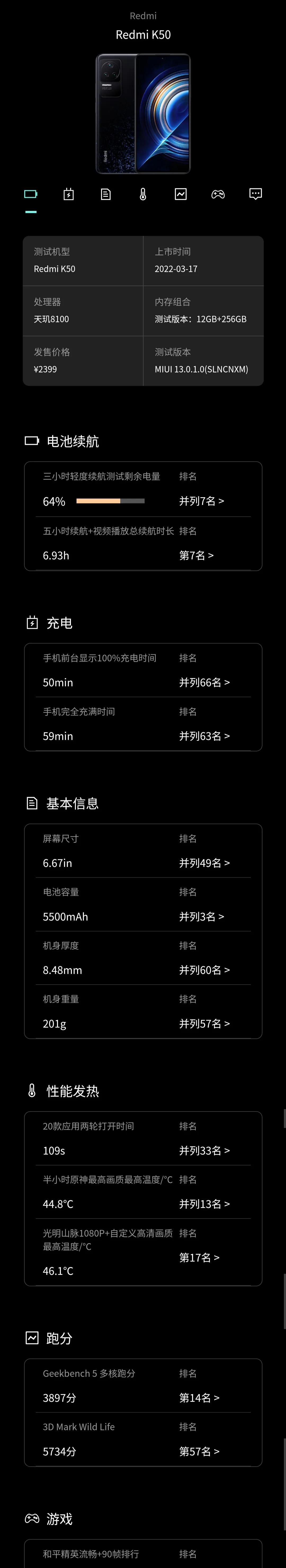 红米k50体验