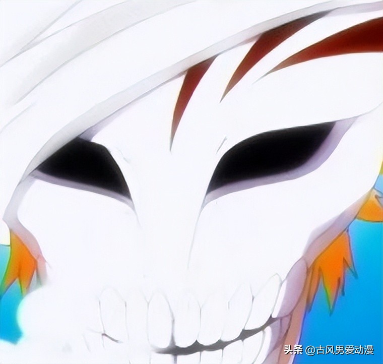 面具的不同也代表了一护虚之力的不断增强,也就是外挂的不断升级,今天