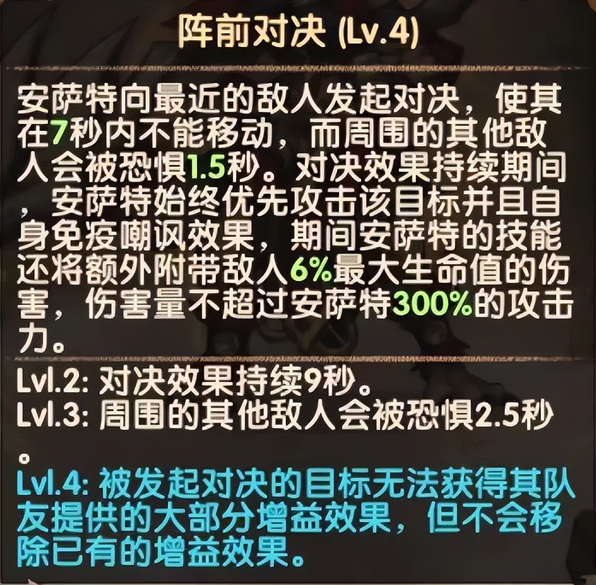「分析向」负罪战神 安萨特 蛮血母狮子英雄云解析