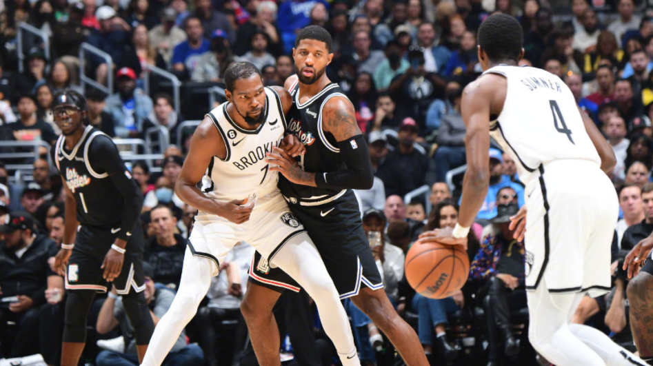 篮网三巨头vs快船全场回放(篮网110-95快船,蔡老板庆祝:含金量十足的