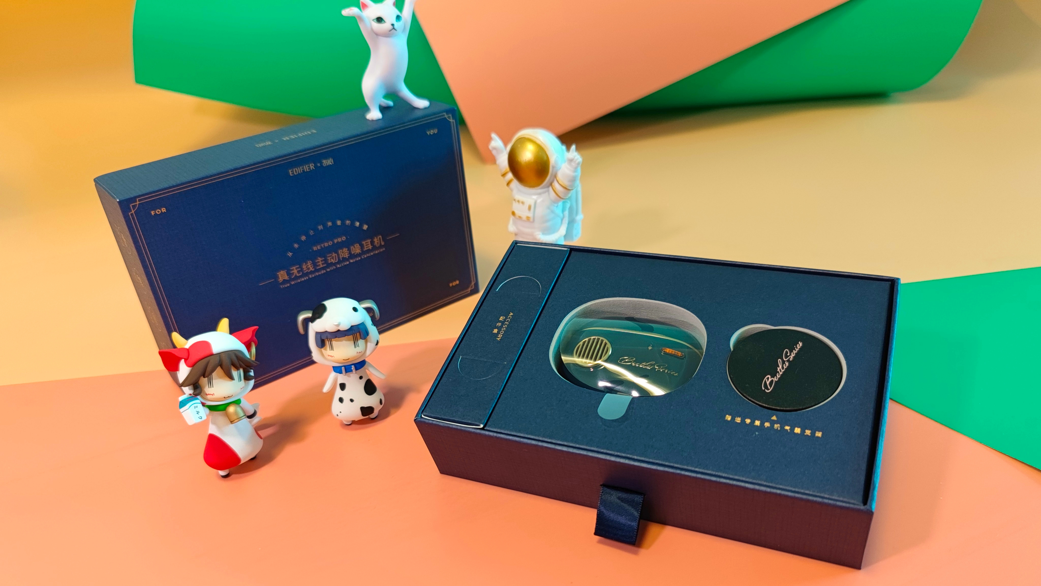 老婆生日礼物送什么？送她漫步者Retro Pro降噪耳机