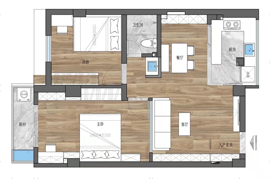 网上装修真“便宜”，我家套二58m²，花24万装修，效果还算一般