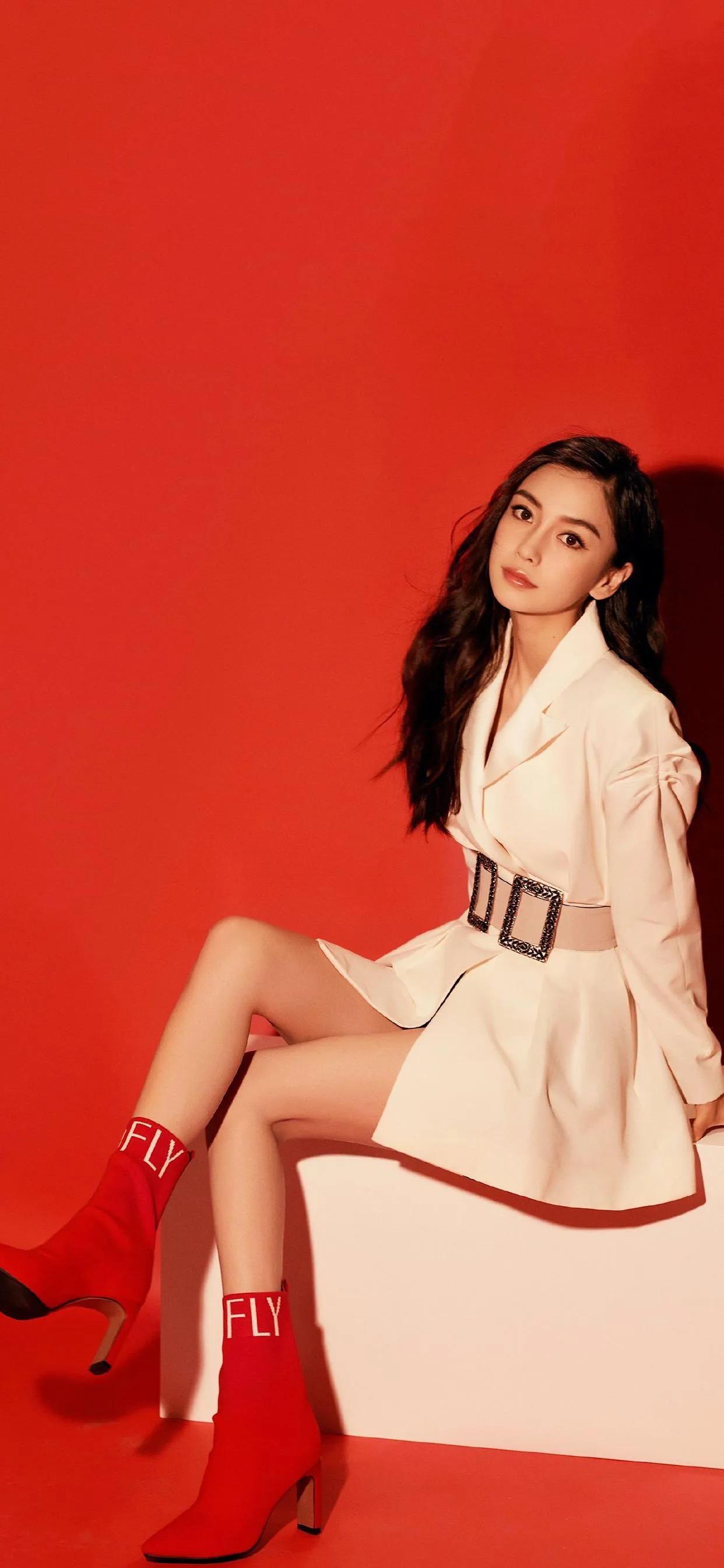 性感成熟，美人明艳Angelababy杨颖｜高清手机壁纸