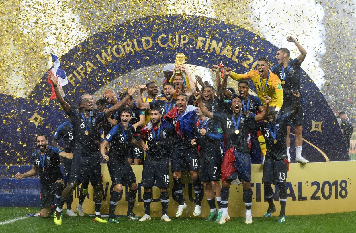 世界杯冠军2018排名表(世界杯冠军数排行榜：巴西5冠领衔第1，意大利4冠第2，西班牙1冠)