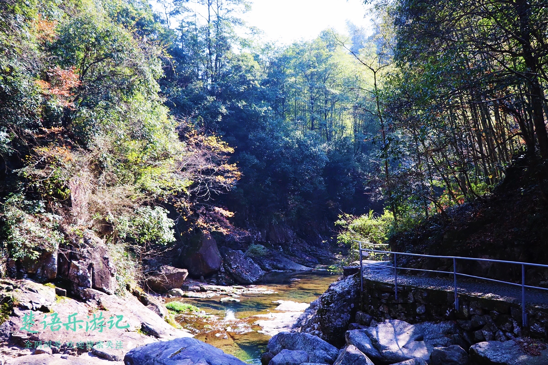 四明山哪个地方好玩（浙江四明山有一条奇美峡谷，藏在深山却游人众多，依然如世外桃源）