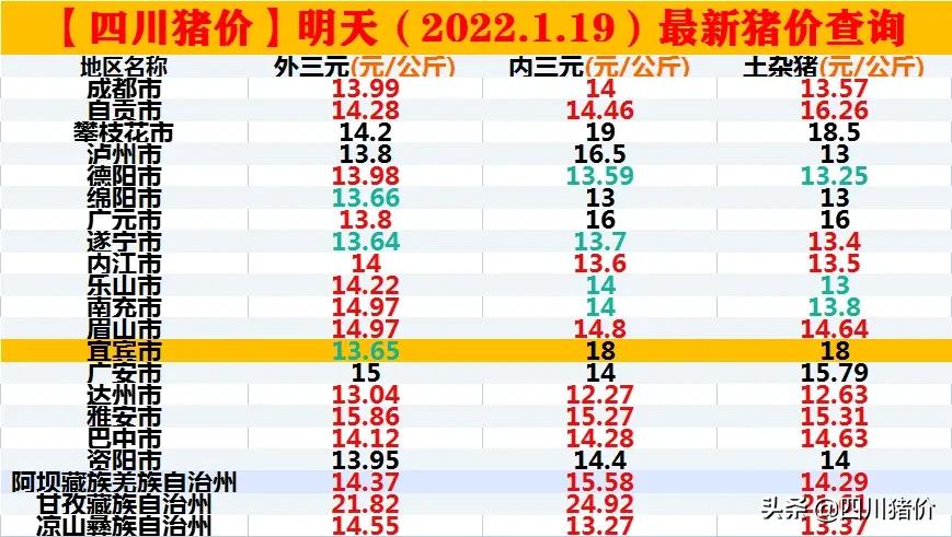 今日四川攀枝花猪价（攀枝花今日重大新闻）