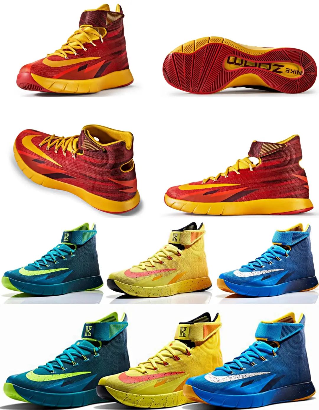 欧文有几代篮球鞋(欧文kyrie系列最好的五双!团队鞋配置为何比签名鞋