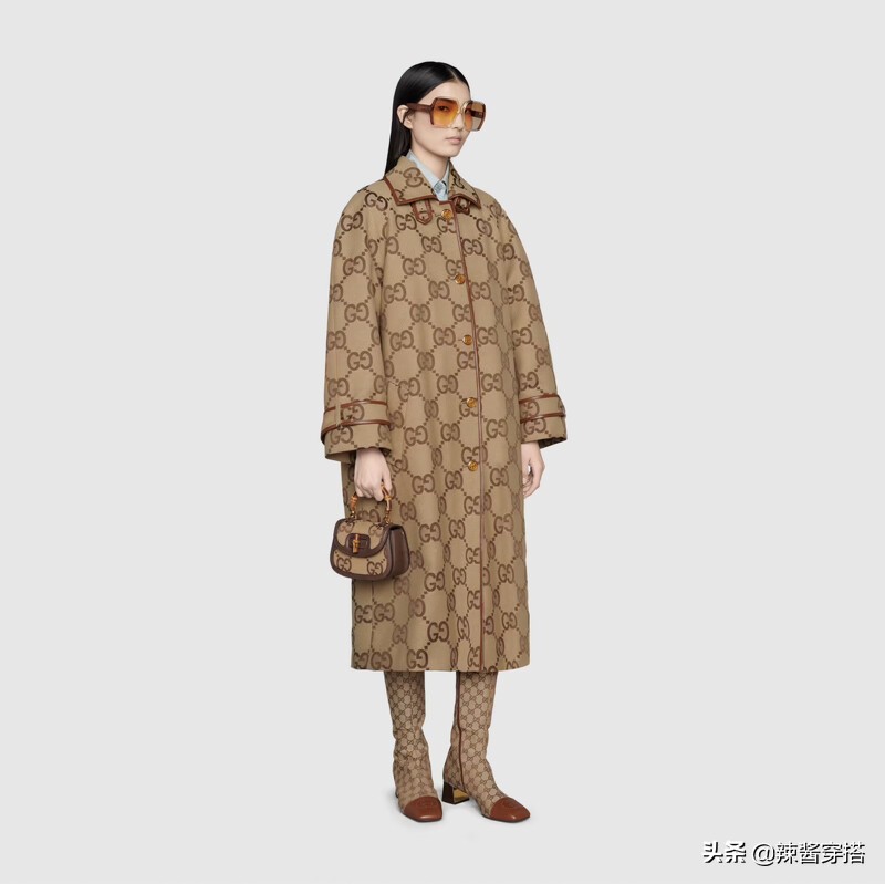 Gucci经典GG Logo变大了！跃上竹节包、托特袋、后背包和长短皮夹
